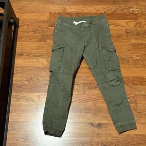 H&M Kids Green Cargo Jeans